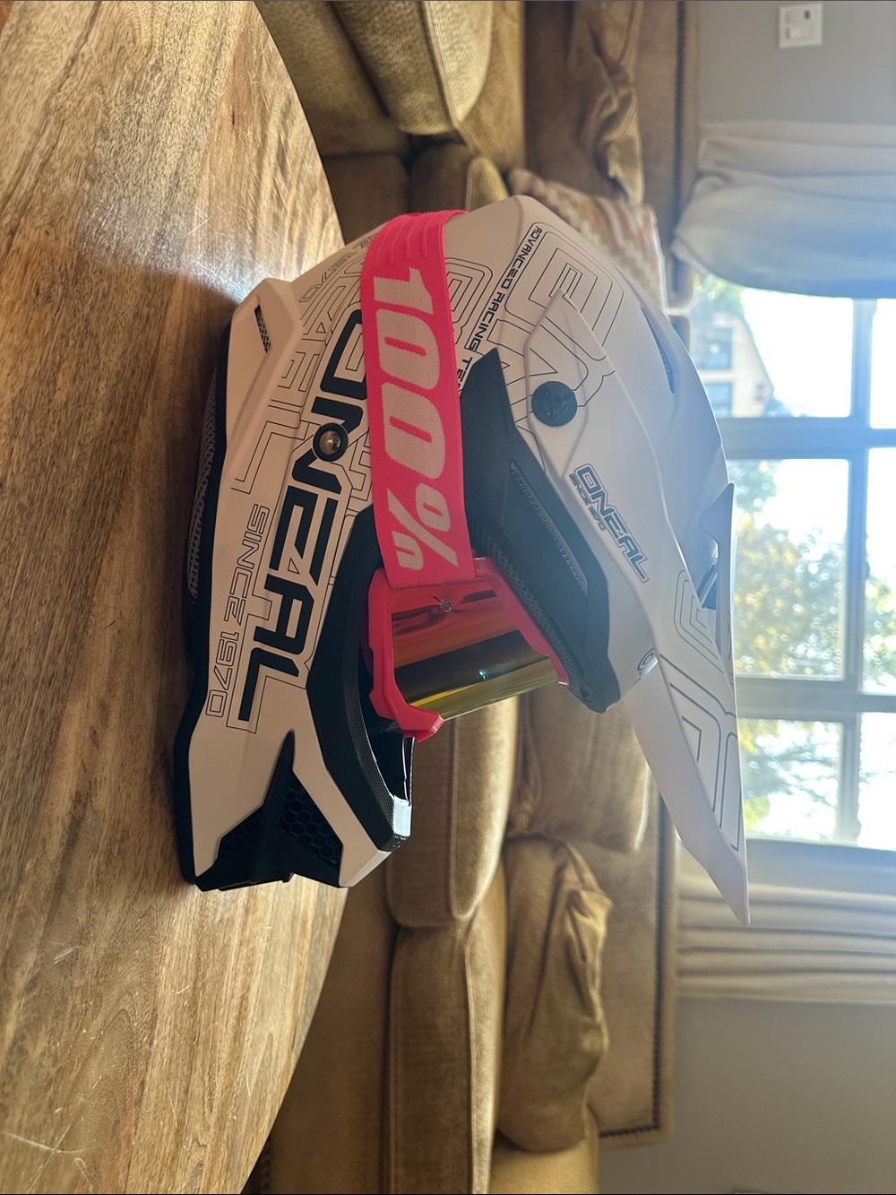 Barely Used Dirt bike Helmet